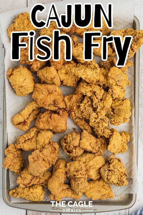 Cajun Fish Seasoning, Homemade Fish Fry Seasoning, Cajun Fried Fish Recipes, Cajun Catfish Recipes Fried Fish, Best Fish To Fry, Diy Fish Fry Seasoning, Fried Striper Fish Recipes, Fried Fish Seasoning Recipe, Fish Fry Recipe Deep Frying