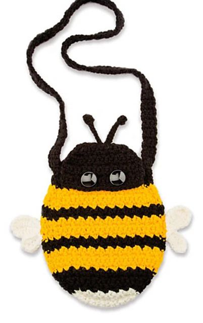 Ravelry: Bumble Buzz Purse pattern by Sadonna Schwab Crochet Bee Bag, Purse Crochet Pattern, Bee Bag, Bee Purse, Crochet Pattern Instructions, Buzz Bee, Purse Crochet, Purse Pattern, Crochet Bee