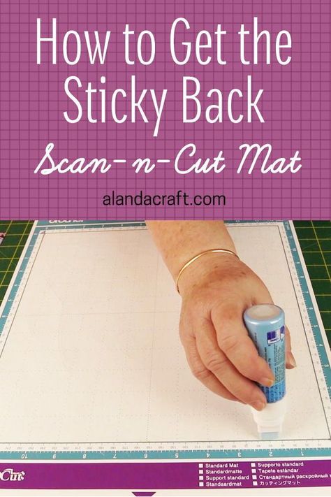 How to Re-Sticky Your Brother ScanNCut Mat. Learn how to get your Scan n Cut mat sticky again with this scanncut tutorial. Cricut Applique, Hobby Quotes, Scanncut Projects, Brother Ideas, Scan N Cut Projects, 30s Style, Brother Scanncut2, Maker Ideas, Lobby Wall