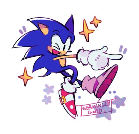 Cool Sonic Fanart, Sonic Fan Art Wallpaper, Sonic The Hedgehog Fanart Cute, Cute Sonic Fanart, Sonic Ipad Wallpaper, Sonic Art Style, Sonic Boom Fanart, Sonic The Hedgehog Pfp, Sonic The Hedgehog Icons