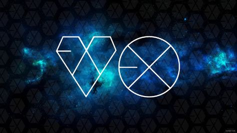 EXO logos Exo Desktop Wallpaper, Exo Logos, Exo Logo Wallpapers, Desktop Wallpapers Tumblr, 1024 X 576, Symbol Wallpaper, Minimalist Desktop Wallpaper, Aquarius Aesthetic, Beautiful Tumblr