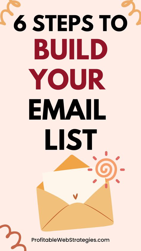 How to build an email list in 6 steps. Building a list is the most important things you can do to make money blogging. Learn how to set up an email list, automate your email marketing, and explode your sales. The big benefit of having a list is that you'll have many opportunities to make repeat sales. Instagram Manager, Marketing Websites, Referral Marketing, Airbnb Promotion, Email Blast, Business Strategies, Business Launch, Bulk Email, Email Marketing Tools