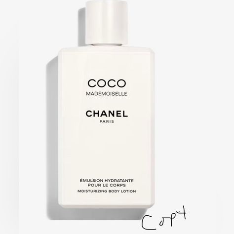 COCO CHANEL BODY LOTION Chanel Body Lotion, Chanel Mademoiselle, Coco Chanel Mademoiselle, Coco Chanel, Body Lotion, Lotion, Coco, Spray, Chanel