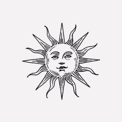 Sun Tattoo Designs, Astrology Stars, Sun Logo, Sun Tattoos, Moon Illustration, Sun Tattoo, Sun Designs, Eye Tattoo, Moon Tattoo