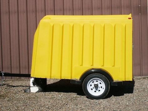 Roto Molded Enclosed Cargo Trailer Ultra Light Small Small Cargo Trailers, Enclosed Cargo Trailers, Bike Trailer, Light Trailer, Cargo Trailers, Energy Technology, Wooden Toy Car, Trailer, Solar