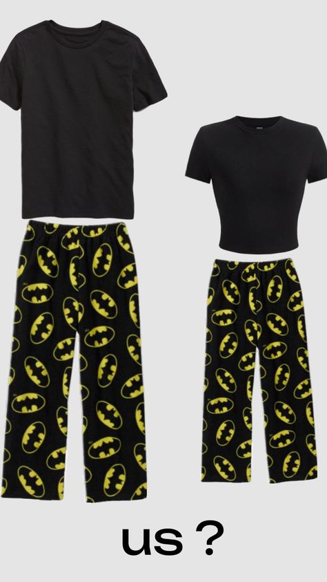 #matching Batman Pj Pants, Matching Things, Friend Stuff, Love My Boyfriend, Pj Pants, Matching Pajamas, Pink And Yellow, Pajamas, Batman