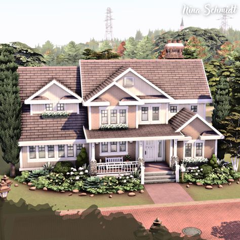 Seasons + Cats & Dogs Sims4 Inspiration, Bloxburg Halloween, Sims 4 Seasons, Sims 4 Houses Layout, Sims Challenge, Jin Icon, Sims Inspiration, Minecraft Things, Sims Houses