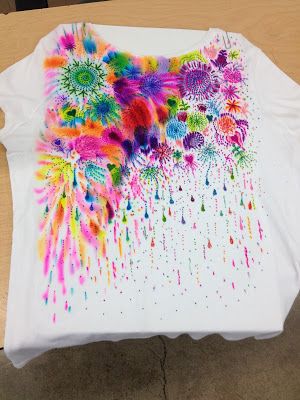 Sharpie Tye Dye Designs, Tye Dye With Sharpies And Alcohol, Tye Dye With Sharpies, Sharpie Shirts, Art Sharpie, Sharpie Projects, Alcohol Painting, Sharpie Tie Dye, Tie Dye Shirts Patterns