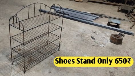 Shoe Stand Design, Chappal Stand, Shoe Stand, Welding And Fabrication, Shoes Stand, Simple Shoes, Welcome To My Channel, Stand Design, Design Simple