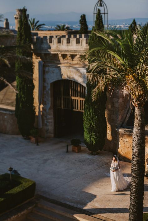 Gerting Married in #mallorca can be one of thr most beautiful things you can do. There is so many magic places, fincas, beaches, mointains and secret spots for any kind of wedding. This is one of many images from #elopement wedding in #CapRocat hotel. Stay tuned on my Instagram foe more very soon. Mallorca Island, Sunset Beach Weddings, Santiago Chile, Europe Wedding, Romantic Photos Couples, Adventure Guide, Places To Get Married, Balearic Islands, Photography Work