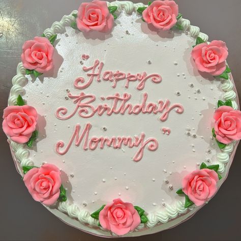 Mom's 61st Birthday | 11.19.22 #BoiledIcing #Birthday #Cake #Classic 66th Birthday Cake, 61 Birthday Cake, Birthday Cake Simple, Boiled Icing, 66th Birthday, Cake Classic, Birthday 11, 61st Birthday, 61 Birthday