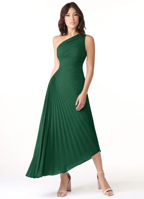 Dark Green Azazie Kirra Bridesmaid Dresses | Azazie Asymmetrical Bridesmaid Dress, Olive Bridesmaid Dresses, Wisteria Bridesmaid Dresses, Olive Green Bridesmaid Dresses, Dark Green Bridesmaid Dress, Bridesmaid Dresses Azazie, Sage Dress, Rose Print Dress, Blue Bridesmaid Dress