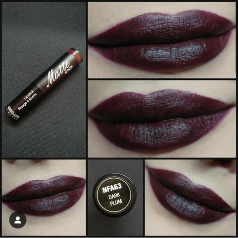 Plum Aesthetic, Dark Plum Lipstick, Darkly Inclined, Chocolate Lipstick, Plum Lipstick, Steampunk Pocket Watch, Dark Academia Outfits, Brown Lipstick, Vintage Black Glamour