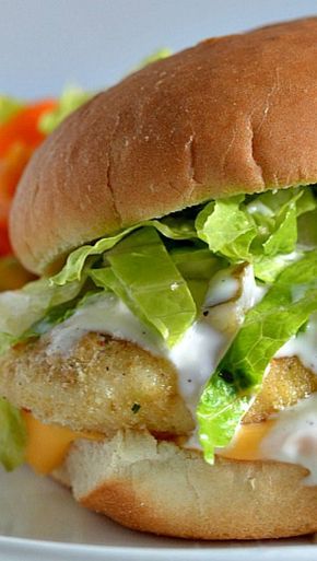 Fish Fillet Sandwich, Homemade Tartar Sauce, Lent Recipes, Fish Sandwich, Copycat Restaurant Recipes, Tartar Sauce, Sandwiches And Wraps, Fish Fillet, Burgers Sandwiches