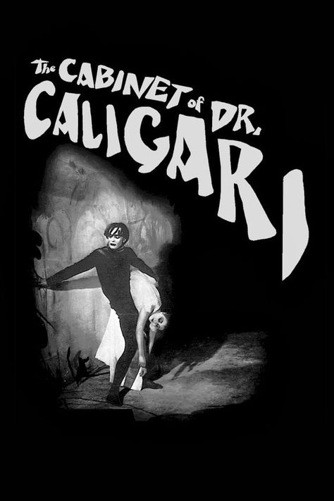 German Expressionism Film, German Expressionism Art, Dracula Poster, Dr Caligari, Classic Cinema, Fritz Lang, German Expressionism, Best Horror Movies, The Cabinet