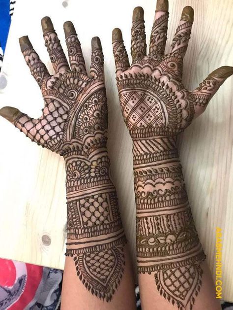 50 Full Hand Mehndi Design (Henna Design) - October 2019 Birthday Mehndi, Mehendi Designs For Kids, Full Hand Henna, Mehndi Design Full Hand, Latest Mehndi Designs Wedding, Mehndi Design Full, Flower Mehndi Design, Mehndi Design For Back Hand, Full Hand Mehndi Design