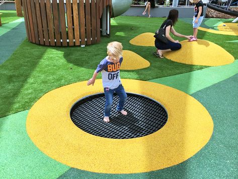 Rubber Playground Flooring, Daycare Design, Kindergarten Design, Children Park, Park Playground, Sensory Room, Playground Design, Play Areas, Children Playing