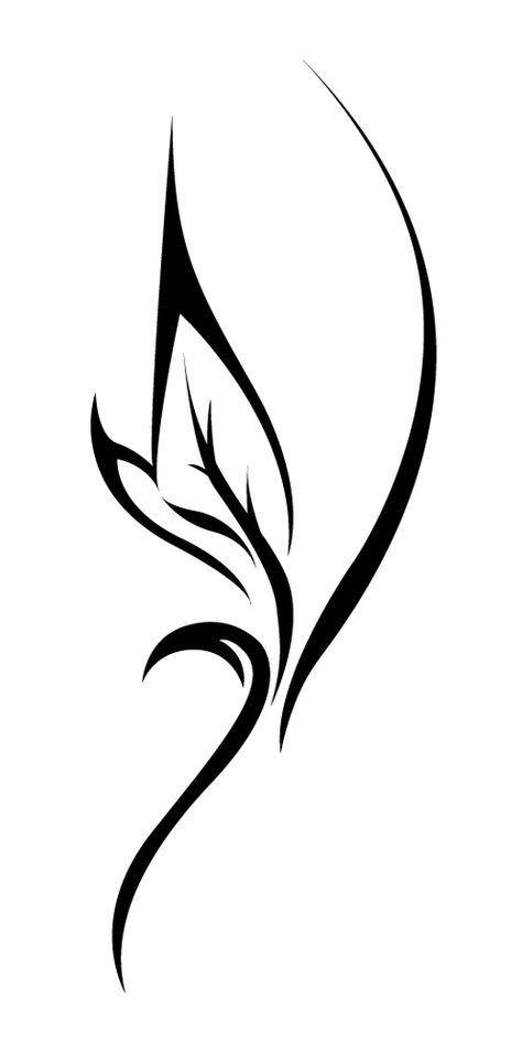 Leaf Tattoo Simple Leaf Tattoo, Transition Tattoo, Oak Leaf Tattoos, Simple Leaf Design, Feather With Birds Tattoo, Eagle Artwork, Leaf Tattoo, Rose Tattoos For Women, Tattoo Outline Drawing