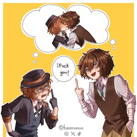 Soukoku Harry Potter Au, Chuuya Carrying Dazai, Chuuya And Dazai Funny, Soukoku Bottom Chuuya, Chuuya X Dazai Kiss, Trans Chuuya, Drunk Chuuya, Dazai And Chuuya Fanart, Dazai X Chuuya Fanart