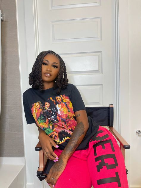 Kali on Twitter: "black barbie… " Toxic Chocolate, Female Rappers, Black Barbie, White Boys, Brown Skin, Street Style Outfit, Face Claims, Kids Hairstyles, Locs