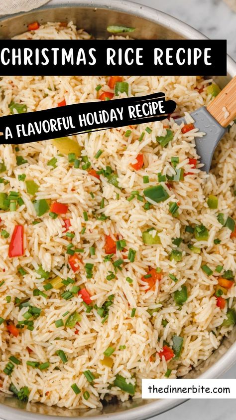 Christmas Rice Dishes, Holiday Rice Recipes, Christmas Rice Recipes, Thanksgiving Rice, Brown Rice Dishes, Holiday Rice, Christmas Rice, Rice Dishes Recipes, Holiday Dinner Recipes