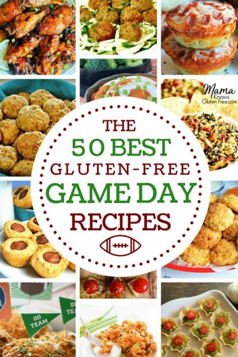 Fifty of the Best Gluten-Free Game Day Recipes! From cheesy dips to savory bites and saucy wings we’ve got everything you need for your next party or game day event like the Super Bowl! A collection of gluten-free appetizer recipes from top gluten-free and food allergy bloggers. #glutenfreerecipes #appetizers Gluten Free Super Bowl, Gluten Free Finger Foods, Saucy Wings, Cheesy Dips, Gluten Free Recipes Appetizers, Gluten Free Party Food, Gluten Free Party, Game Day Recipes, Savory Bites