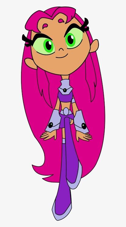 Teen Titans Go Starfire, Teen Titans Birthday Party, Teen Titans Go Characters, Titans Fanart, Teen Titans Characters, Teen Titans Starfire, Star Fire, Cartoon Character Costume, Teen Titans Fanart