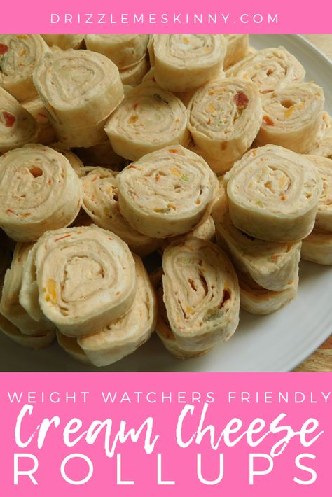 High Protein Roll Ups, Weight Watcher Cream Cheese Recipes, Low Calorie Pinwheels, Ww Appetizers Easy, Low Calorie Cream Cheese Recipes, Low Calorie Roll Ups, Weight Watcher Pinwheels, Ww Lunch Recipes, Tortilla Cream Cheese Roll Ups