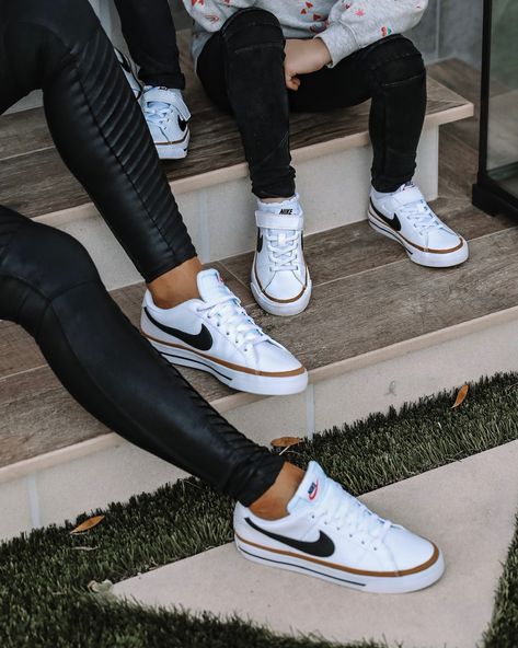 Nike Women's Court Legacy Shoes curated on LTK Court Outfit, White Shoes Outfit, Nike Sneakers Outfit, Fitness Shoes, Nike Kicks, Tennis Shoes Outfit, Nike Shoes Outfits, Nike Tennis, Weekly Outfits