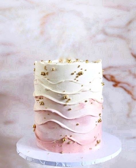 Wave Cake, Butterfly Birthday Cakes, 21st Birthday Cakes, Elegant Birthday Cakes, Birthday Cakes For Women, 21st Birthday Cake, Beautiful Birthday Cakes, Creative Birthday Cakes, Cakes For Women