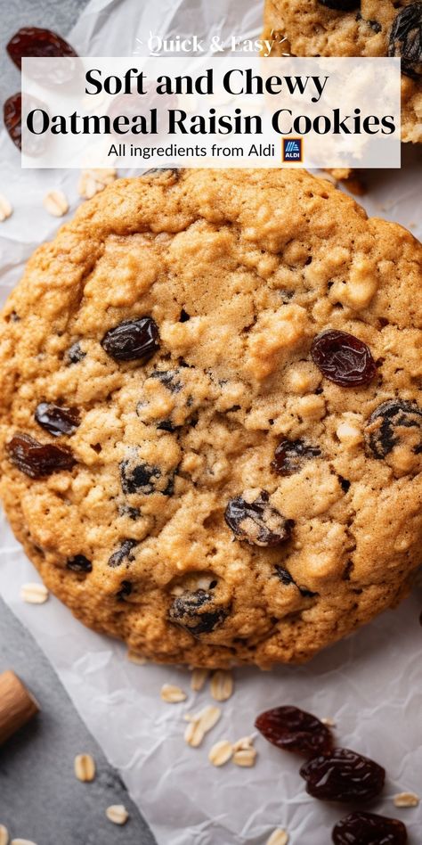 Recipe For Biscuits, Oat And Raisin Cookies, Chewy Oatmeal Raisin Cookies, Oatmeal Raisin Cookie, Oatmeal Cookies Easy, Delicious Oatmeal, Raisin Cookie, Cookie Recipes Oatmeal Raisin, Oatmeal Raisin Cookies Chewy