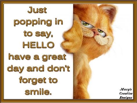 Just popping in to say, Hello ... Just To Say Hi, Wanted To Say Hi, Just Wanted To Say Hi Quotes Funny, Just Popping In To Say Hi, Popping In To Say Hello, Popping In To Say Hi Quotes, Just Wanted To Say Hello Quotes Funny, Popping By To Say Hi, Just Saying Hi Quotes