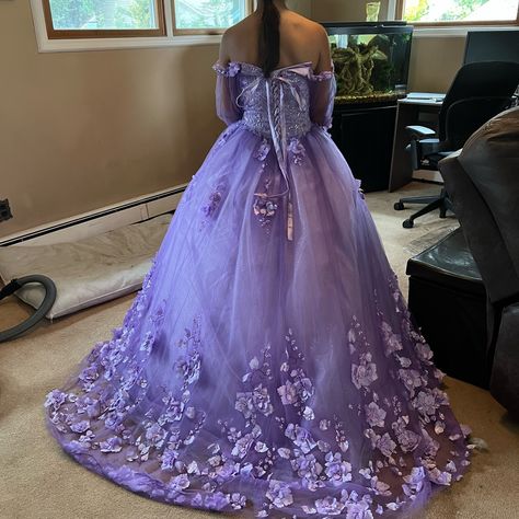 Quinceanera Dress, Quinceanera Dresses, Backyard Wedding, Quinceanera, Dark Purple, Sweet 16, Color Purple, The Dress, Colorful Dresses