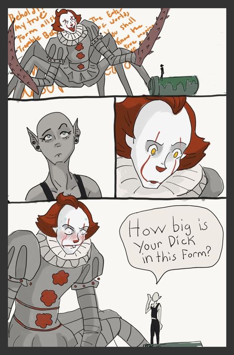 Pennywise X Pennywise, Pennywise And Friends, Penny Wise X Y/n, Pennywise Fanart, It Chapter One, Pennywise X Y/n Fanart, Original Pennywise, It Stephen King, Pennywise 2017