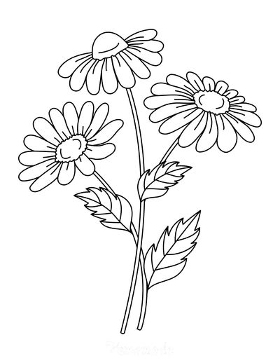 Flower Templates Printable Free, Flower Templates Printable, Printable Flower Coloring Pages, Spring Coloring Pages, Pola Kristik, Pola Sulam, Embroidery Flowers Pattern, Flower Printable, Embroidery Patterns Free