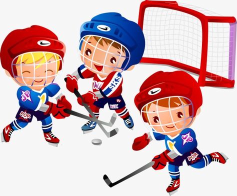 Funny Hockey, Fairy Tale Illustration, Guy Gifs, Sport Art, Video Games For Kids, Vector Cartoon, Kids Clipart, Art Download, Sport Motivation