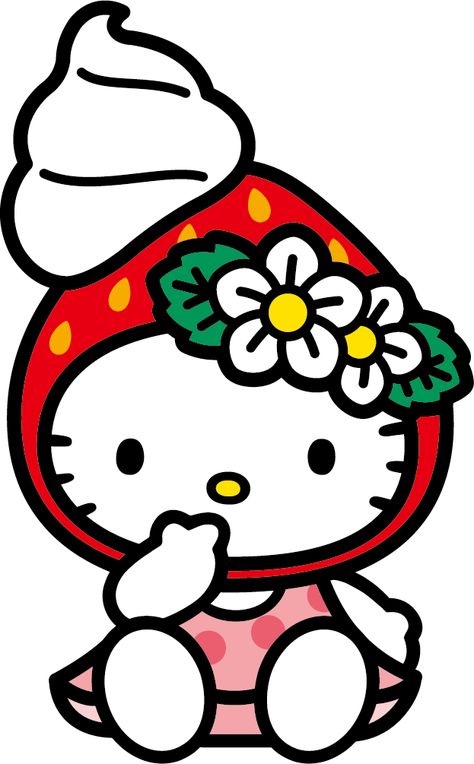 Hello Kitty Fresa, Strawberry Hello Kitty, Hello Kitty Strawberry, Hello Kitty Imagenes, Hello Kitty Wallpaper Hd, Hello Kitty Images, Hello Kitty Coloring, Hello Kitty Characters, Hello Kitty Backgrounds