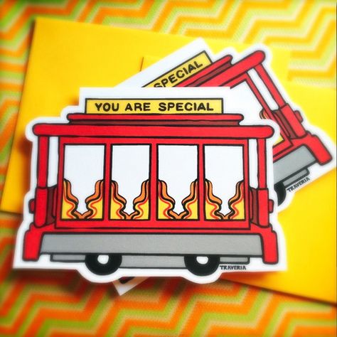 Mister Rogers Trolley Card Mr Rodgers, Neighborhood Party, Mister Rogers Neighborhood, Mister Rogers, Daniel Tiger's Neighborhood, Tiger Birthday, Fred Rogers, Daniel Tiger, Mr Rogers