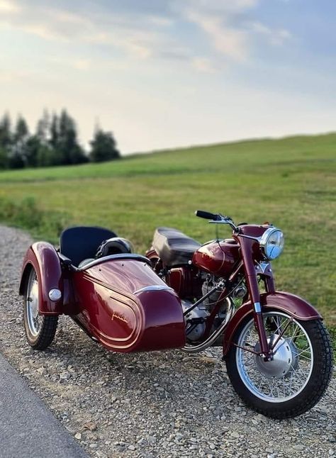 Motorbike With Sidecar, Motorbike Sidecar, Motorcycle With Sidecar, Motorcycle Sidecar, Sidecar, Volkswagen Beetle, Volkswagen, Motorcycles, Bike