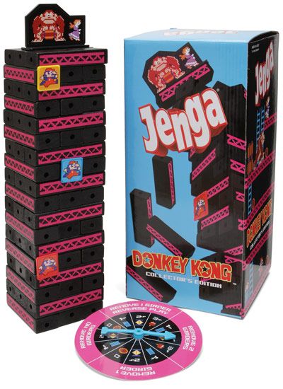 Donkey Kong Jenga: Collectors Edition Geek Toys, Jenga Game, Playstation Controller, Think Geek, Video Game Room, The Donkey, Donkey Kong, Novelty Items, Big Bang Theory