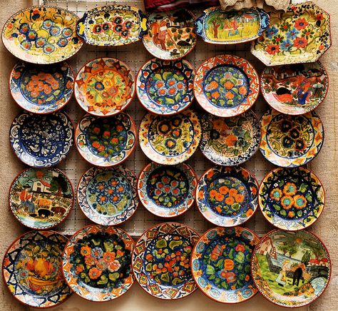 Portuguese traditional dishes | Sintra, Portugal | Pedro Ribeiro Simões | Flickr Portugal Food, Portuguese Culture, Traditional Dishes, Sintra Portugal, Portuguese Tiles, Visit Portugal, Pottery Dishes, British People, Hand Painted Plates