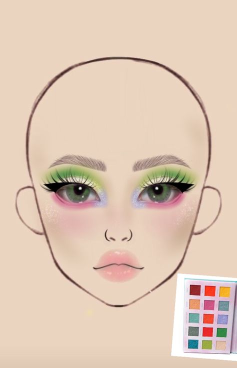 Melanie Martinez Eye Makeup, Melanie Martinez Trilogy Tour Makeup Ideas, Portals Melanie Martinez Makeup, Melanie Martinez Makeup Ideas, Trilogy Tour Makeup Ideas, Trilogy Tour Makeup, Melanie Martinez Makeup Inspiration, Melanie Martinez Makeup Looks, Unique Makeup Looks Creative