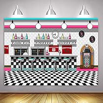 Birthday Shoot Studio, 1950s Party Decorations, Sock Hop Dance, Red Carpet Backdrop, Sock Hop Party, 50s Rock And Roll, Diner Party, Background Classic, 50s Diner