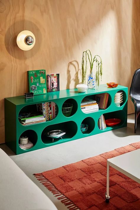 shelf Storage Console, Apartment Decor Inspiration, Dream Apartment, Dream House Decor, Aesthetic Room Decor, Dream Home Design, Aesthetic Room, 인테리어 디자인, Cool Furniture