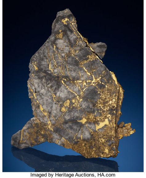 Native Gold in Quartz Vein. Red Lake Gold Mine, Dome Township, | Lot #73212 | Heritage Auctions Gold Specimens, Gold Mining Equipment, Gold Crowns, Natural Gold Nugget, Gold Deposit, Nature Science, Gold Prospecting, Red Lake, Metal Detectors