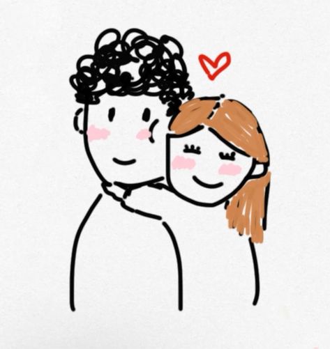 White Profile Picture, Couples Doodles, Love Cartoon Couple, Easy Love Drawings, Insta Bio, Cute Love Memes, Cute Kawaii Animals, Cute Couple Drawings, Funny Doodles