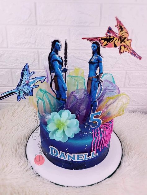 Avatar Birthday Cake Ideas, Avatar Theme Cake, Avatar The Way Of Water Birthday, Avatar Theme Birthday Party, Avatar The Way Of Water Cake, Avatar Food Ideas, Avatar Birthday Cakes, Avatar The Way Of Water Party, Avatar Party Ideas