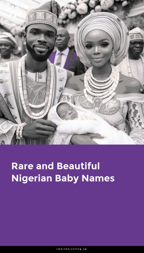 A. Importance of Choosing a Beautiful and Unique Name for a Baby



Selecting a name for your baby is a profound decision. A unique and beautiful name adds a special touch to your child's identity.



B. Nigerian Culture and the Significance of Names in Society




Cultural Richness: In Nigeria, names are more than labels; they embody cultural richness. 



Meaningful Significance: Each name often carries a deep, meaningful significance, reflecting values, history, or aspirations. 



Community Connection: Names connect individuals to their communities, fostering a sense of belonging and shared identity.








In this blog section, we'll explore the treasure trove of rare and beautiful Nigerian baby names, each carrying a unique story and contributing to . . . Nigerian Names, Baby Names Traditional, Community Connection, African Name, Rare Names, Nigerian Culture, Traditional Names, Unisex Name, Beautiful Name