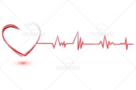 Heartbeat Line Tattoo, Heart Tattoo With Heartbeat, Flat Line Heartbeat Monitor, Life Line Heartbeat, Heart With Heartbeat Line, Line Chart, Tattoos