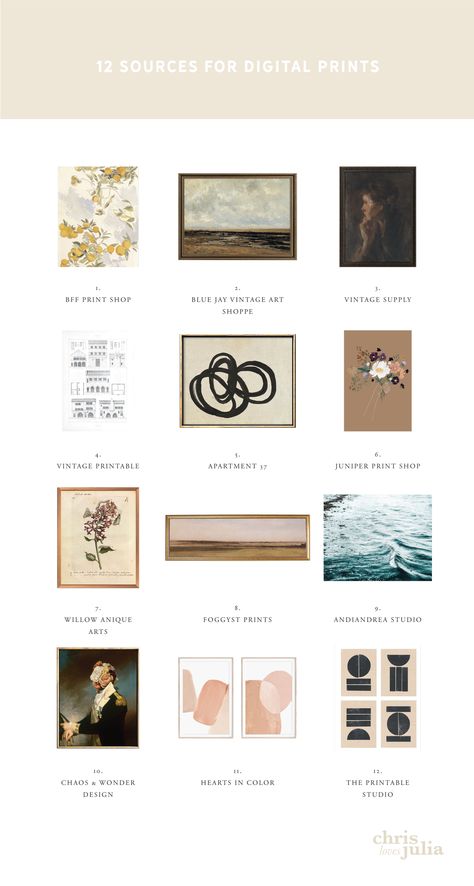 12 Sources for Digital Art You Can Download and Print At Home Art Pairing Ideas, Free Vintage Art Prints, Arizona Bedroom, Floating Canvas Frame, Chris Loves Julia, Interior Minimalista, Free Art Prints, Future Apartment, National Gallery Of Art